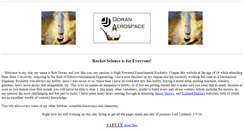 Desktop Screenshot of doranaerospace.com